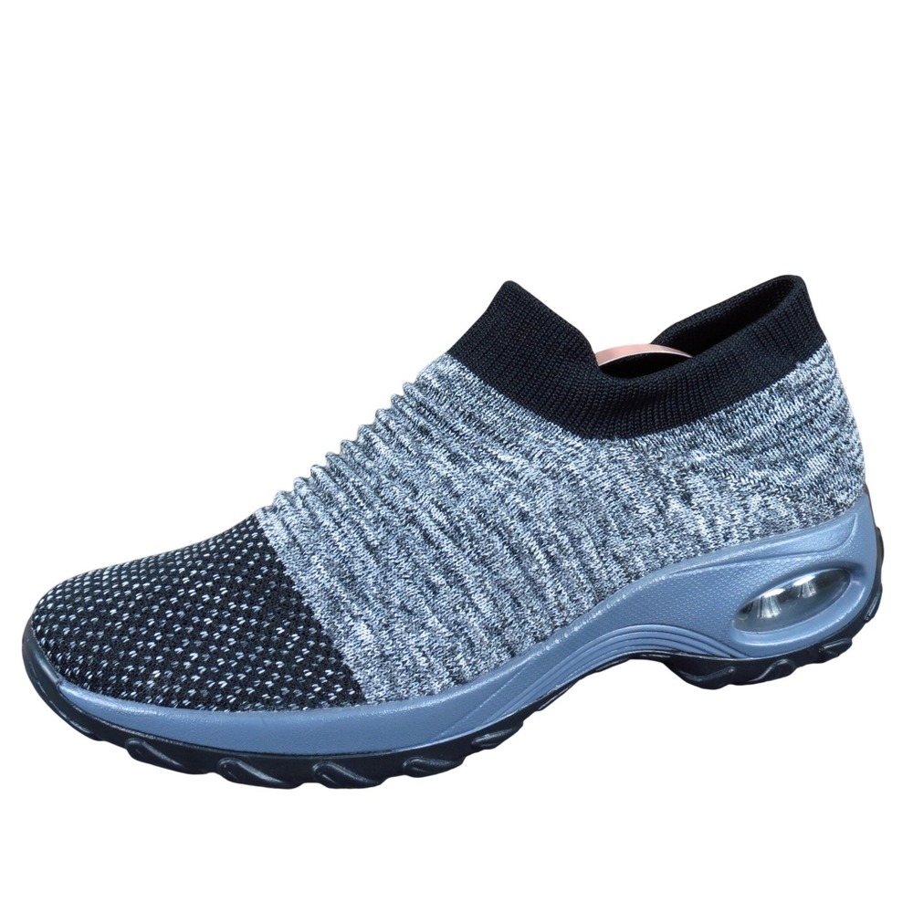 Hyper Hyperboost Women Athletic Shoe Size‎ 10 Walking Running Black Grey Fabric